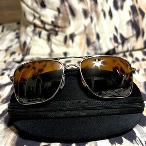 Oakley Gauge 8 Polished Chrome with Prizm Tungsten Polarized Lens 62mm